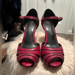 7.5 White House Black Market Red heels